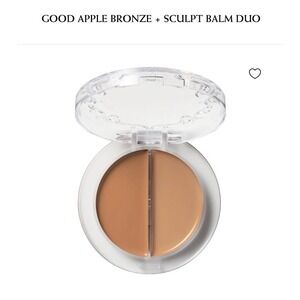 KVD Beauty Good Apple Bronze + Sculpt Balm Duo Fair 100 Cream‎ Contour Bronzer